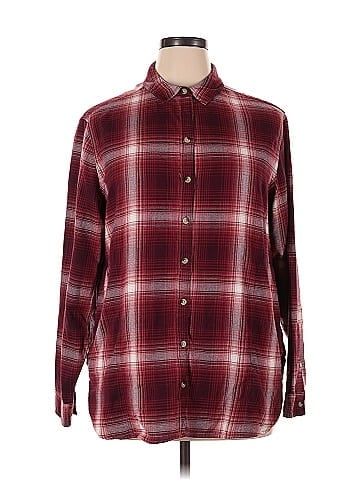 Jachs Girlfriend Long Sleeve Button-Down Shirt (view 1)