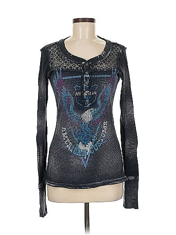 Affliction Long Sleeve Top (view 1)