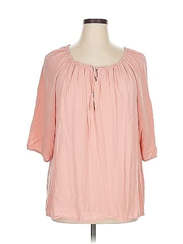Catherines 3/4 Sleeve Blouse (view 1)
