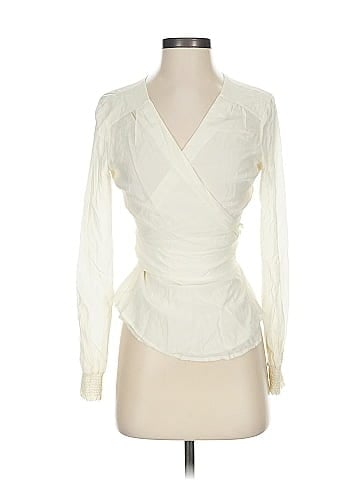 Sundance Long Sleeve Silk Top (view 1)