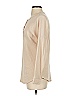 Unbranded Tan Ivory Long Sleeve Polo Size S - photo 5