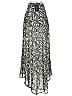 Patterson J. Kincaid 100% Polyester Paisley Silver Gray Casual Skirt Size S - photo 2