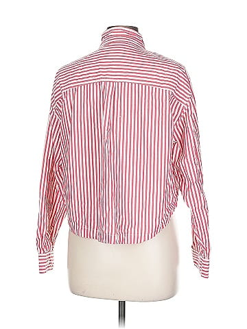 American Eagle Outfitters Long Sleeve Button-Down Shirt (view 2)