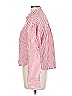American Eagle Outfitters 100% Cotton Stripes Red Long Sleeve Button-Down Shirt Size L - photo 4