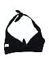 Jamaican Style Solid Black Swimsuit Top Size L - photo 2