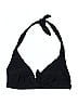 Jamaican Style Solid Black Swimsuit Top Size L - photo 1