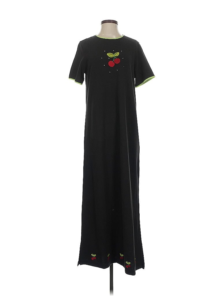Pre-owned Quacker Factory Casual Dress In Black