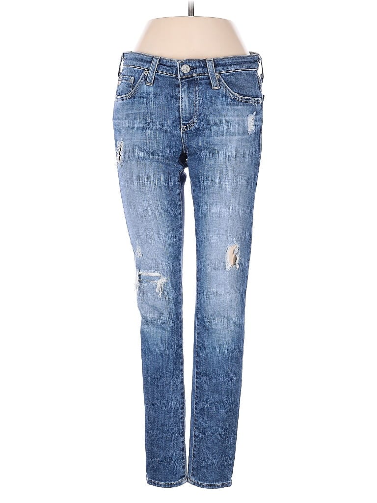 Pre-owned Adriano Goldschmied Jeans In Blue
