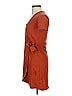 TeXTURE & THREAD Madewell Orange Casual Dress Size XXS - photo 5