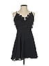 Bebe 100% Polyester Black Cocktail Dress Size 4 - photo 1