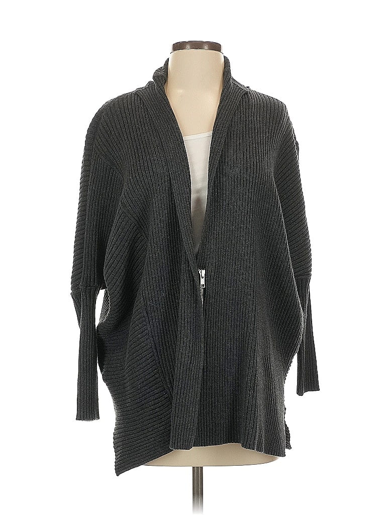 Pre-owned Cabi Cardigan Sweater In Gray