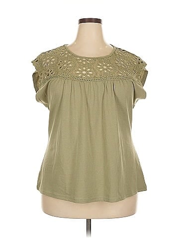 Unbranded Short Sleeve Blouse (view 1)