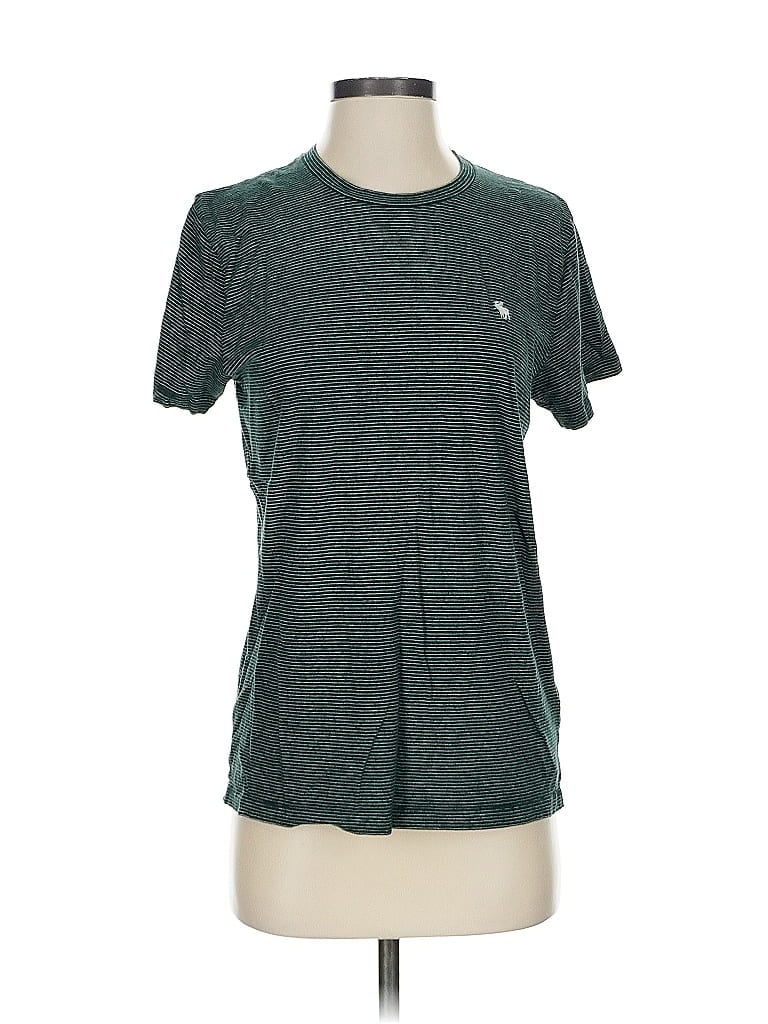 Pre-owned Abercrombie & Fitch Short Sleeve T-shirt In Green
