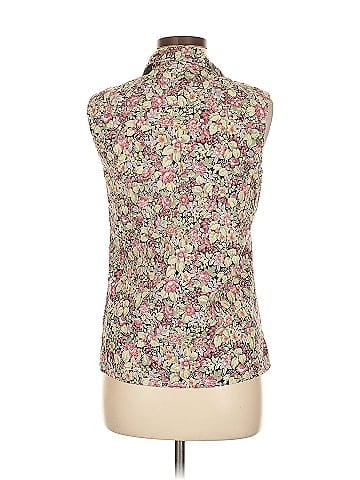 Unbranded Sleeveless Button-Down Shirt (view 2)