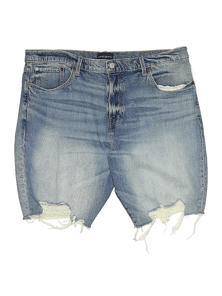 Lucky Brand Blue Denim Shorts Size 40 - photo 1