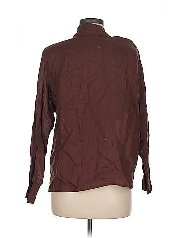 Anne Klein 3/4 Sleeve Button-Down Shirt (view 2)