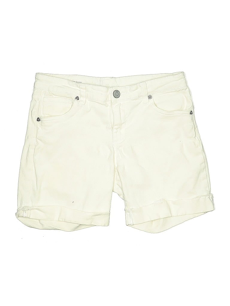 Pre-owned Kut From The Kloth Khaki Shorts In White