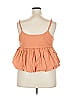 Maeve by Anthropologie 100% Cotton Orange Sleeveless Blouse Size 2X - photo 2