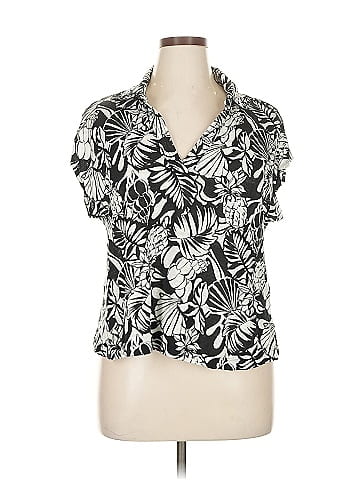 Nicole Miller New York Short Sleeve Blouse (view 1)
