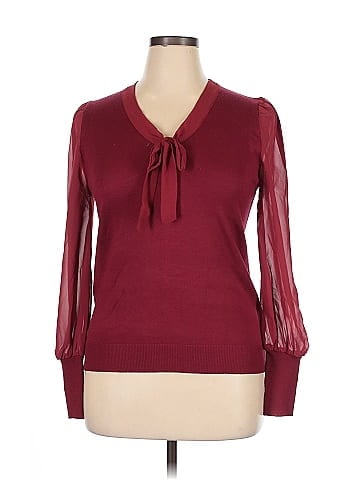 Indigo Rose Long Sleeve Blouse (view 1)