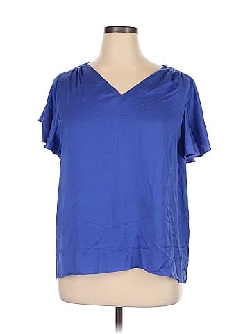 Violet & Claire Short Sleeve Blouse (view 1)
