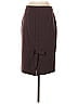 Moda International Solid Brown Formal Skirt Size 2 - photo 2