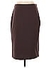 Moda International Solid Brown Formal Skirt Size 2 - photo 1