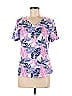 Fresh Produce Tropical Pink Short Sleeve T-Shirt Size M - photo 1