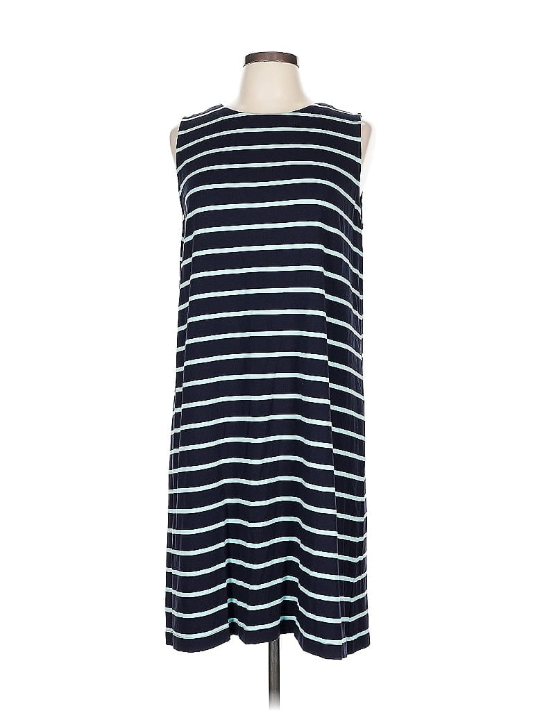 Pre-owned Jjill Casual Dress In Blue
