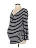 Motherhood Blue Long Sleeve Henley Size L - photo 1