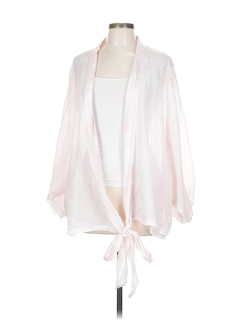Pre-owned Assorted Brands Kimono In Pink
