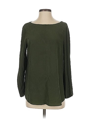 Banana Republic Long Sleeve Silk Top (view 1)