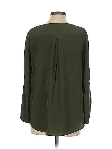 Banana Republic Long Sleeve Silk Top (view 2)
