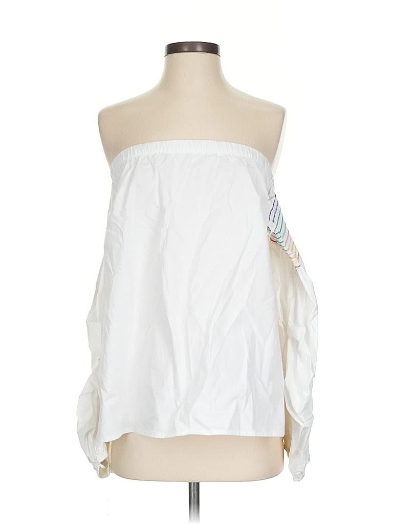 Do & Be White 3/4 Sleeve Blouse Size S - photo 1