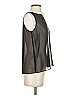 Aqua 100% Polyester Black Sleeveless Blouse Size S - photo 5
