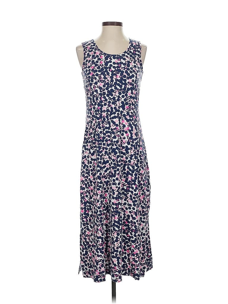 Pre-owned T By Talbots Casual Dress In Blue