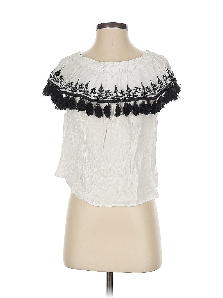 Do & Be White Sleeveless Blouse Size S - photo 1