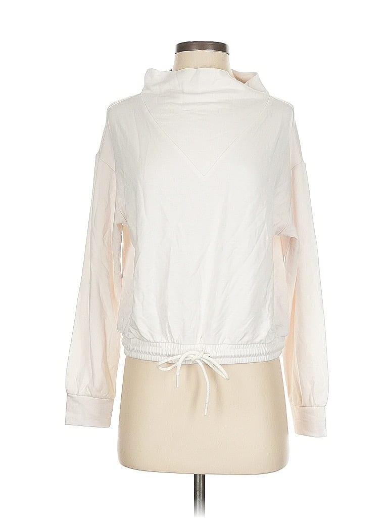 Pre-owned Lou & Grey Sweatshirt In White