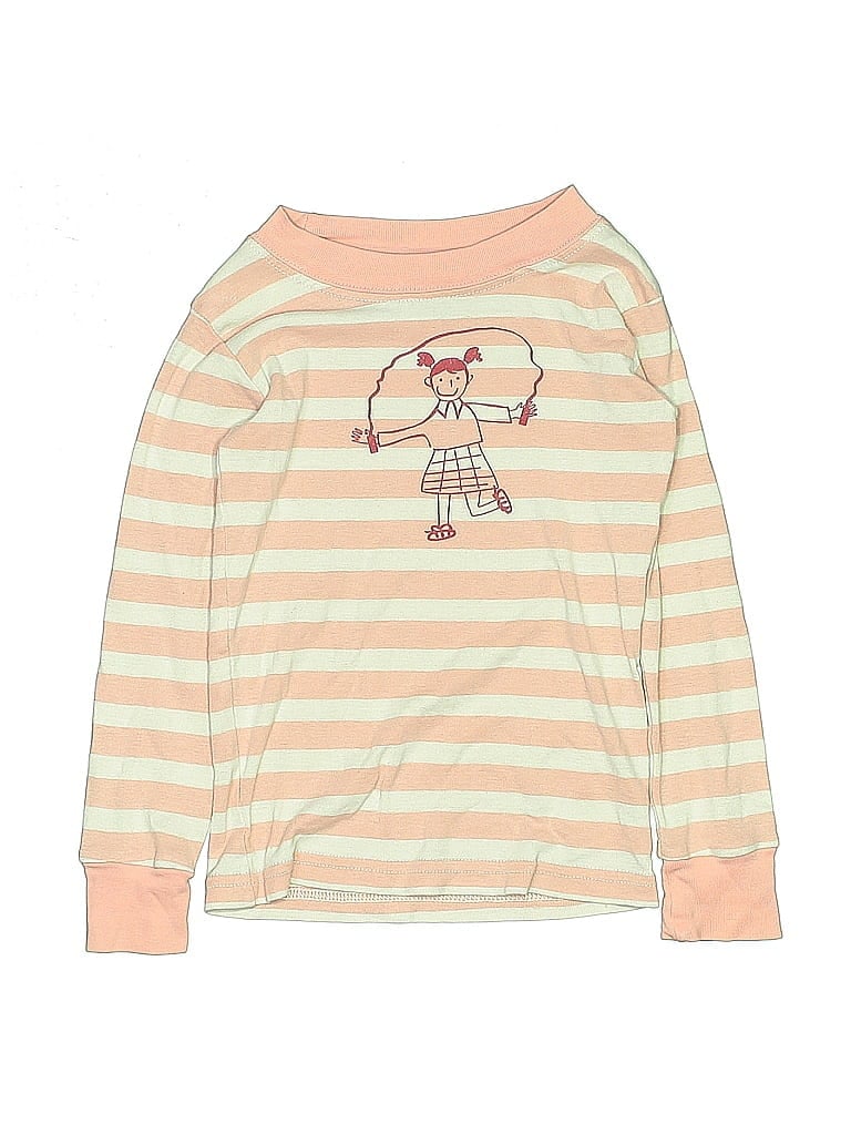 Pre-owned Under The Nile Kids' Long Sleeve T-shirt In Pink