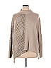 Mystree Plaid Tan Turtleneck Sweater Size XL - photo 1