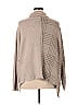Mystree Plaid Tan Turtleneck Sweater Size XL - photo 2