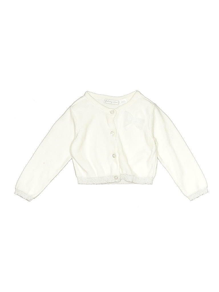 Click to view more detailed imagery on our partner's website Pre-owned First Impressions Babies' Cardigan Sweater In White