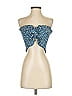 Assorted Brands 100% Polyester Blue Sleeveless Top Size S - photo 1