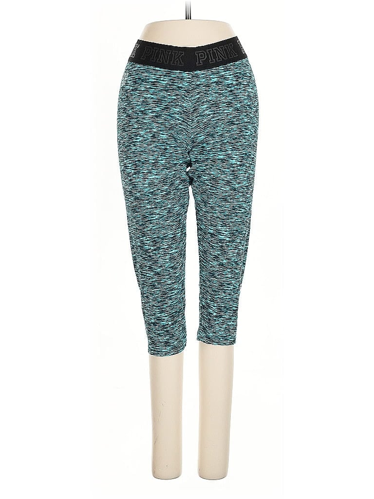 Pre-owned Victoria's Secret Pink Active Pants In Blue