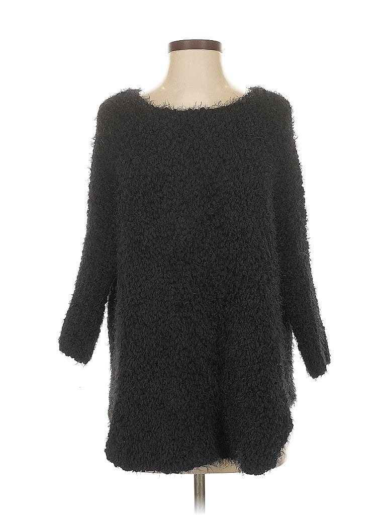 Pre-owned Paper Heart Pullover Sweater In Gray