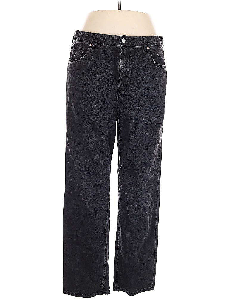&Denim by H&M 100% Cotton Black Jeans Size 16 - photo 1
