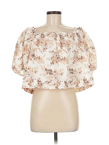 Abercrombie & Fitch Short Sleeve Blouse (view 1)