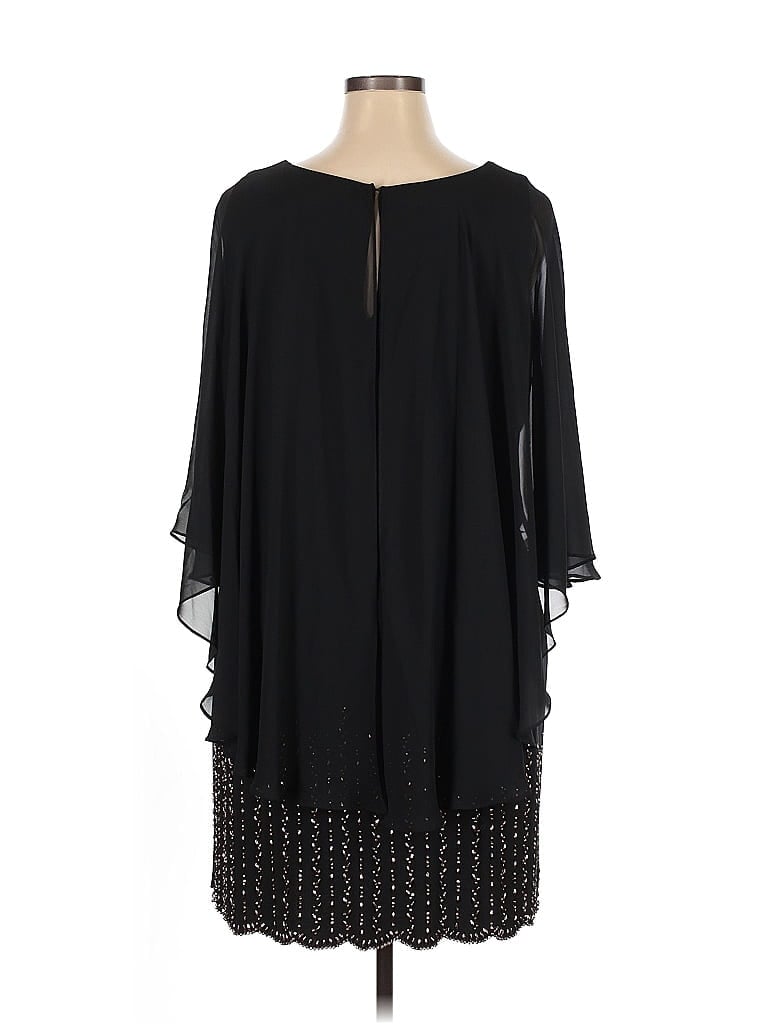 Xscape Black Cocktail Dress Size 14 - photo 1