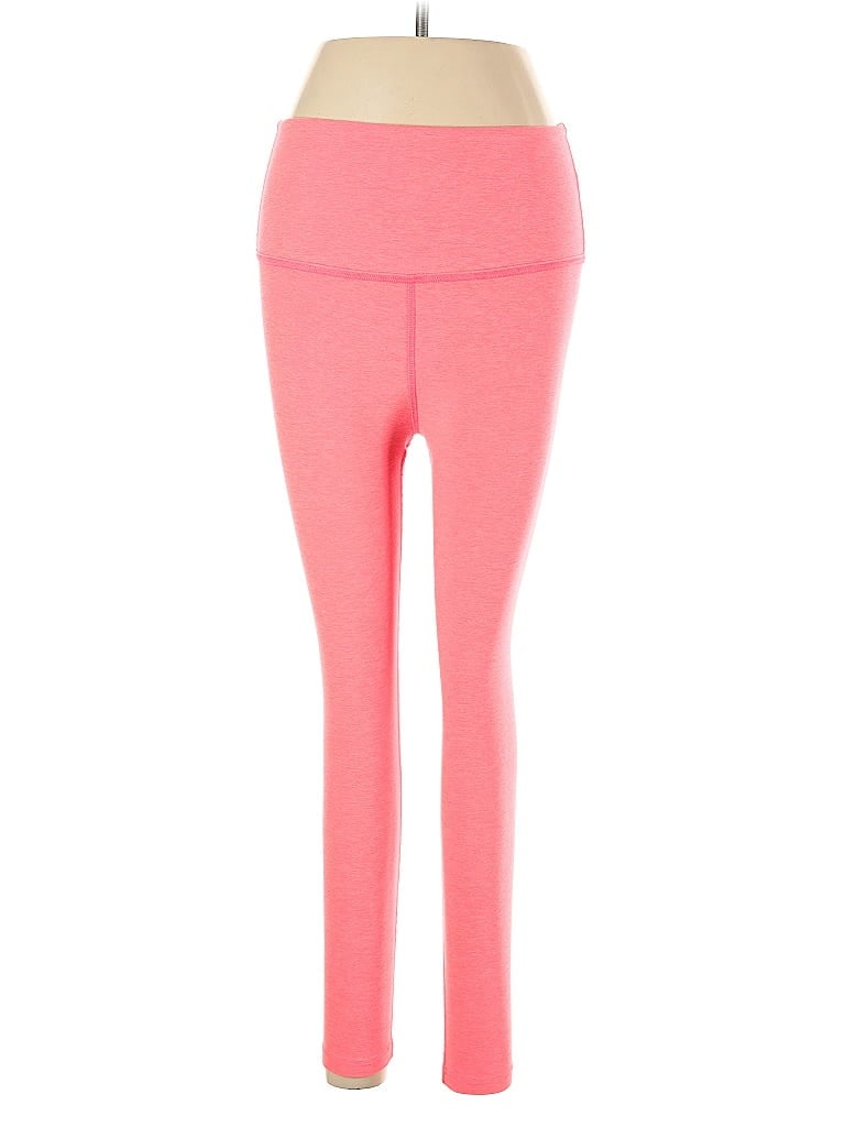 Pre-owned Beyond Yoga Active Pants In Pink