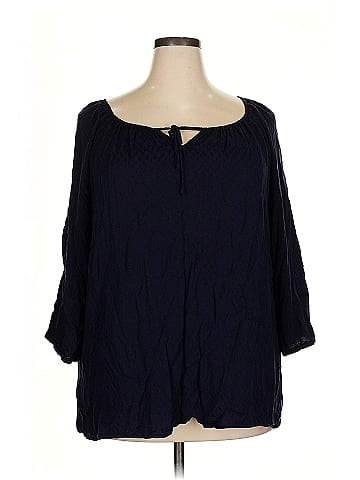 Cj Banks 3/4 Sleeve Blouse (view 1)